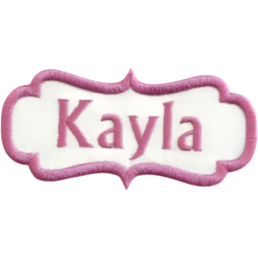 Vest Name Patches