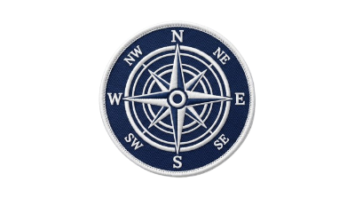 Custom embroidered logo patch sample 8